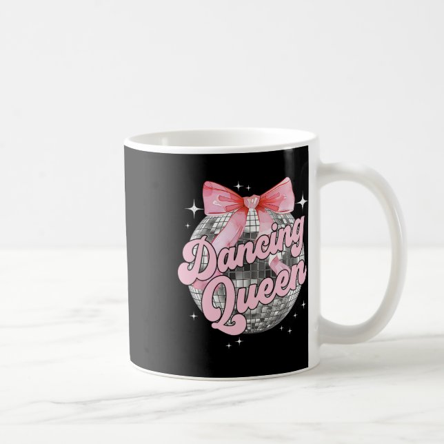Mug Danser Queen Shirt Danser les années 70 80s Femmes (Droite)