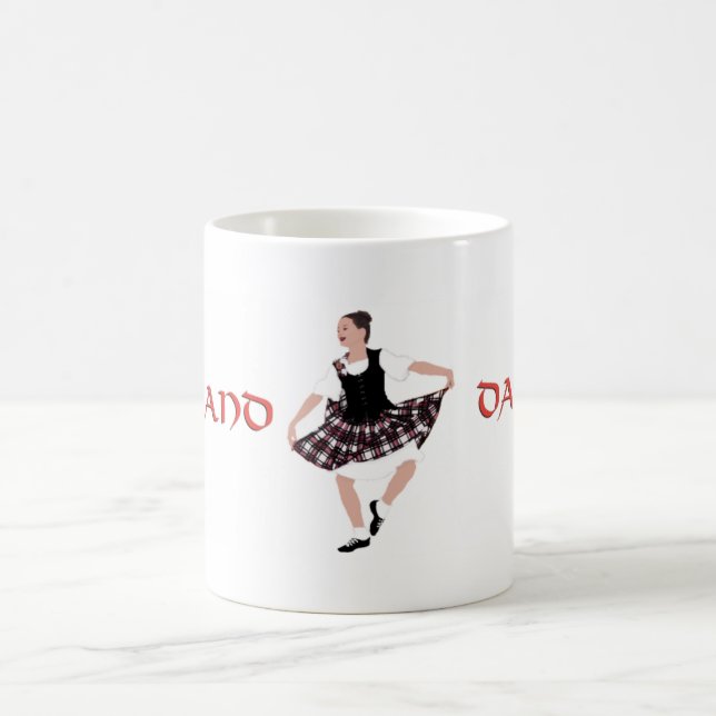 Mug Danseur de country écossais (Centre)