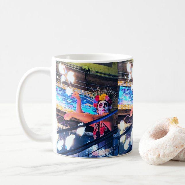 Mug Danseur de feu de Bogotá (Avec donut)