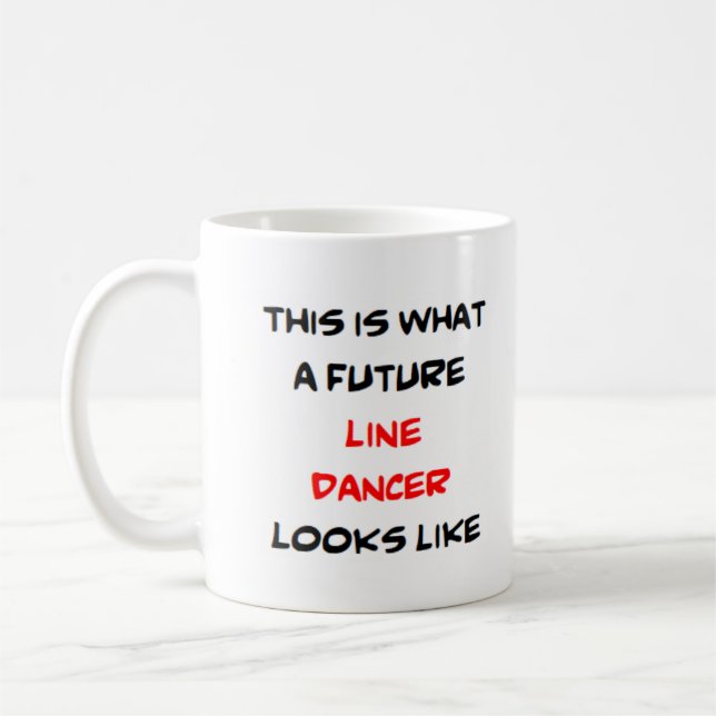 Mug danseur de ligne, futur (Gauche)