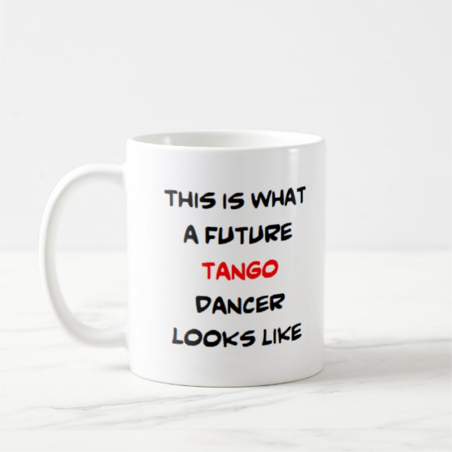 Mug Danseur de tango, futur (Gauche)