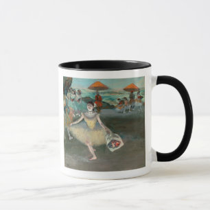 Mug Danseur d'Edgar Degas   avec le bouquet, faisant