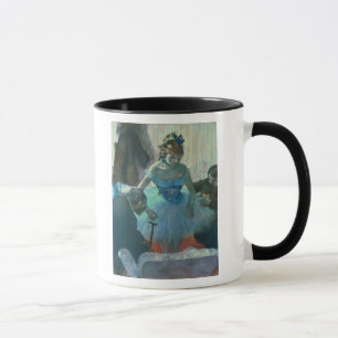 Mug Danseur d'Edgar Degas   dans son vestiaire