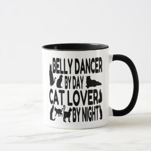 Mug Danseur du ventre Amoureux des chats