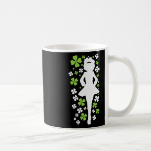 Mug Danseur Irlandais Silhouette Clover Irlande Shamro