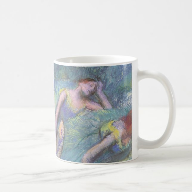 Mug Danseurs de ballet dans les ailes par Edgar Degas (Droite)