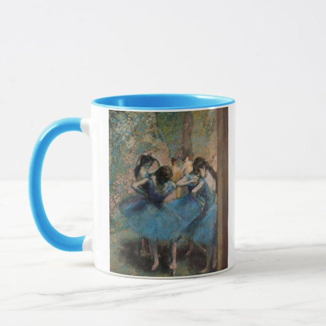 Mug Danseurs d'Edgar Degas | dans le bleu, 1890 (Gauche)