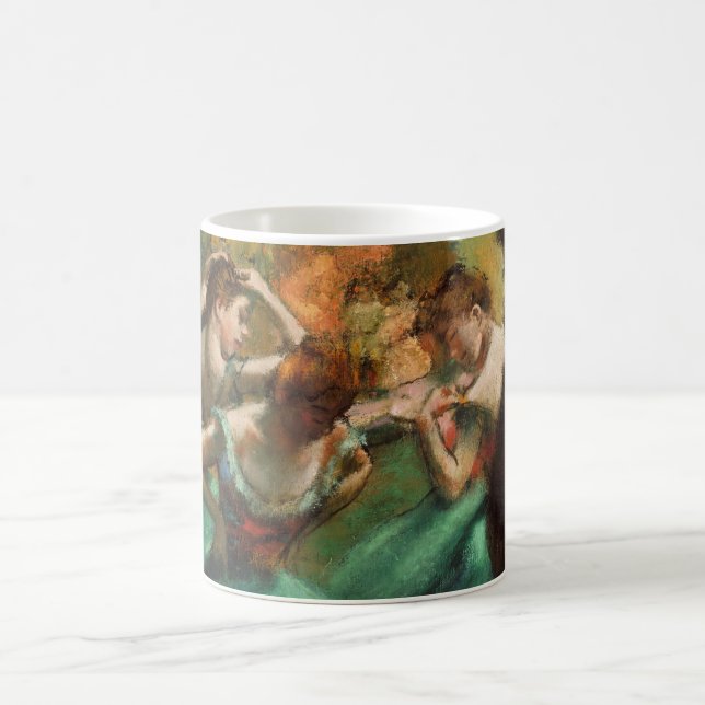 Mug Danseurs, Rose et Vert par degrés, Art (Centre)