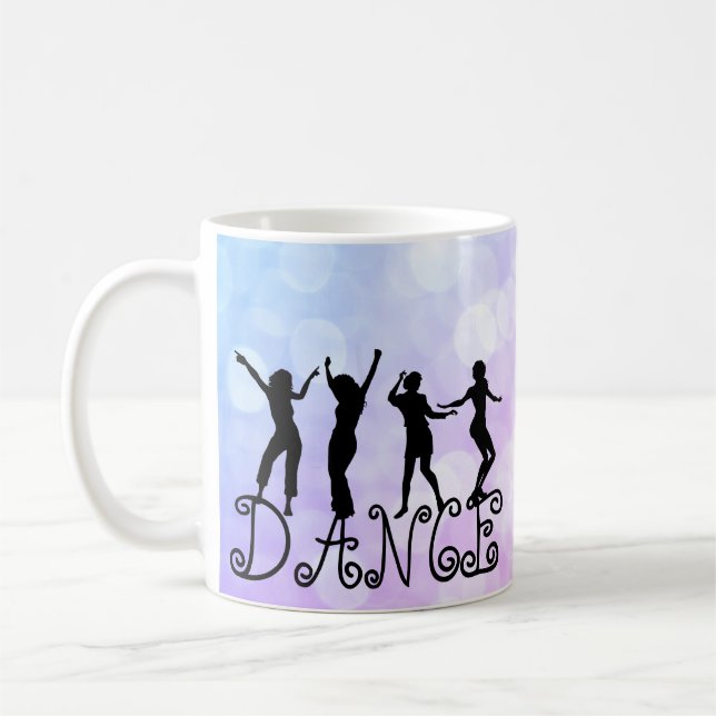 Mug Danseurs Silhouette Bokeh Dance (Gauche)