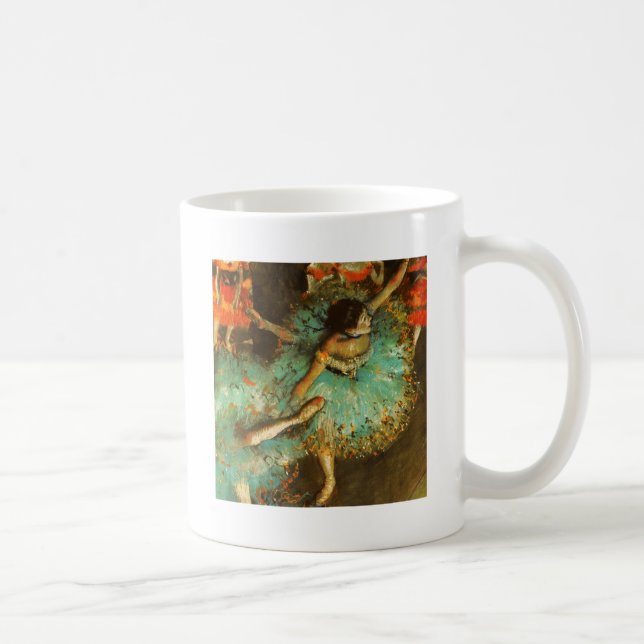 Mug Danseuse de ballet Danseuse verte Danseuse Degas P (Droite)