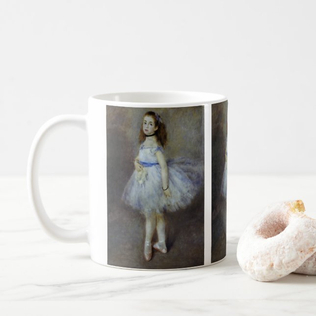 Mug Danseuse de ballet par Pierre Renoir, Art fin vint (Avec donut)