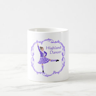 Mug Danseuse des Highlands écossais Noeud celtique Vio