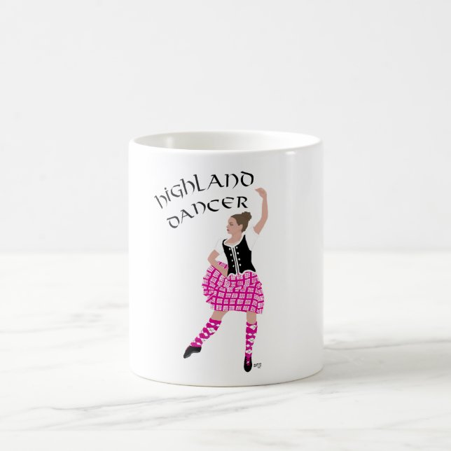 Mug Danseuse des Highlands Rose (Centre)