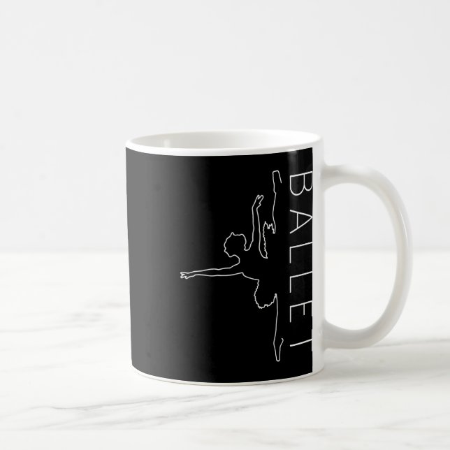 Mug Danseuse Funny Coryphee Ballerina Chorégraphe Ba (Droite)