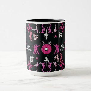 Mug Danseuse rose Motif Décor Maison