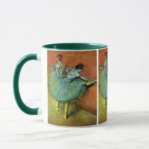 Mug Danseuses au Bar by Edgar Degas, Ballet Vintage