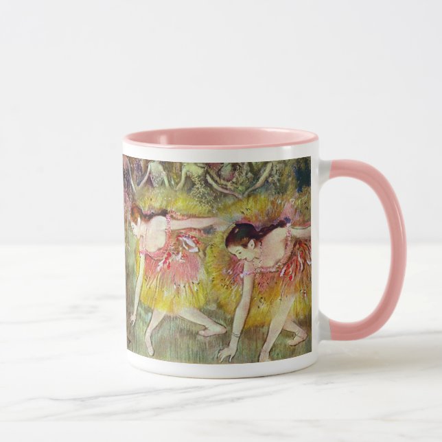 Mug Danseuses s'inclinant d'Edgar Degas, Art du ballet (Droite)