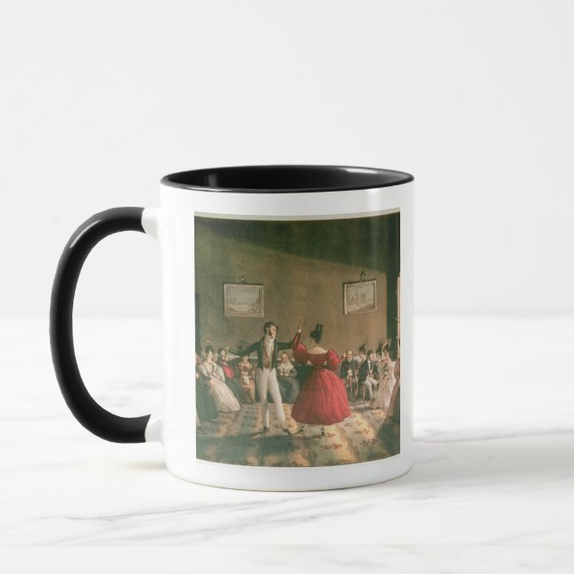Mug Dansez dans un salon à Buenos Aires, c.1831 (la (Gauche)
