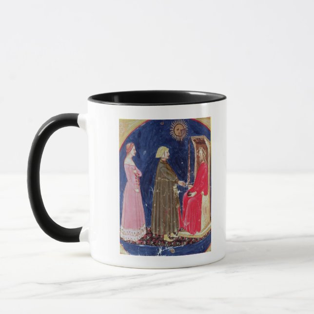 Mug Dante et Béatrice avant Justinian (Gauche)