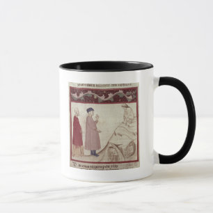 Mug Dante et Virgil rencontrent les âmes emprisonnées