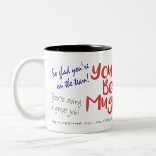 Mug d'appréciation des employés