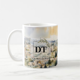 Mug d'aquarelle Masjid Al Aqsa - Un souvenir de Jé
