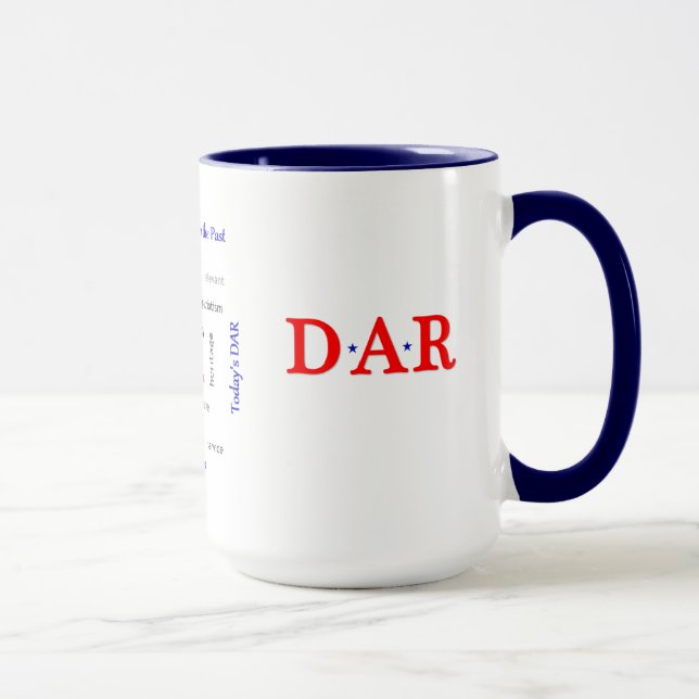 Mug DAR patriotique (Droite)