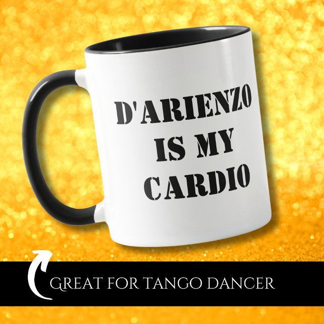 Mug D'Arienzo est mon cardio drôle Tanguero Danseur de (Créateur téléchargé)