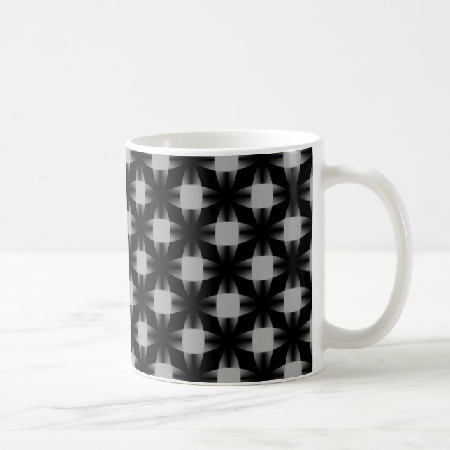 Mug Daring Disques Mug, noir et gris (Droite)