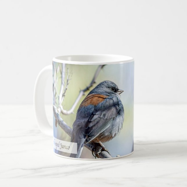 Mug Dark-eyed Junco Psalm 62:5 (Devant gauche)