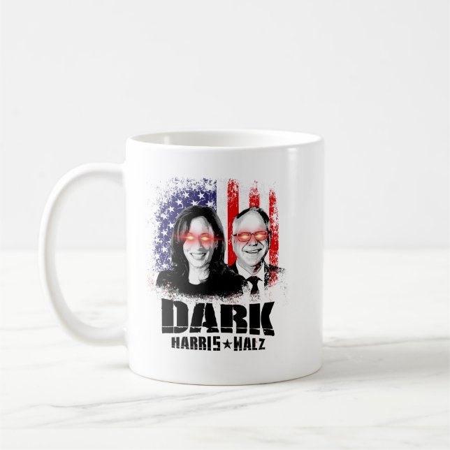Mug Dark Harris Walz 2024 (Gauche)