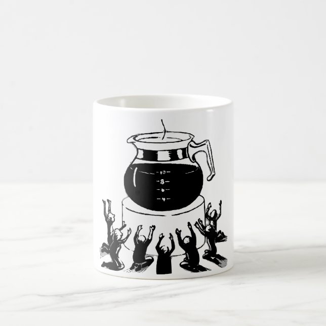 Mug Dark Lord Coffee, Adorez le café (Centre)