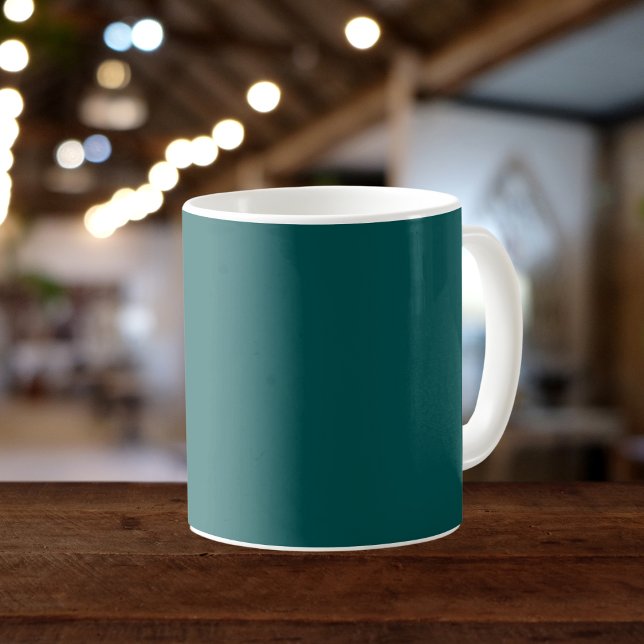 Mug Dark Teal Solid Color (Créateur téléchargé)