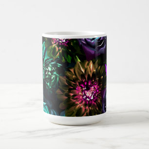 Mug Dark Wonderland Gras Glamor Floral Fleurs