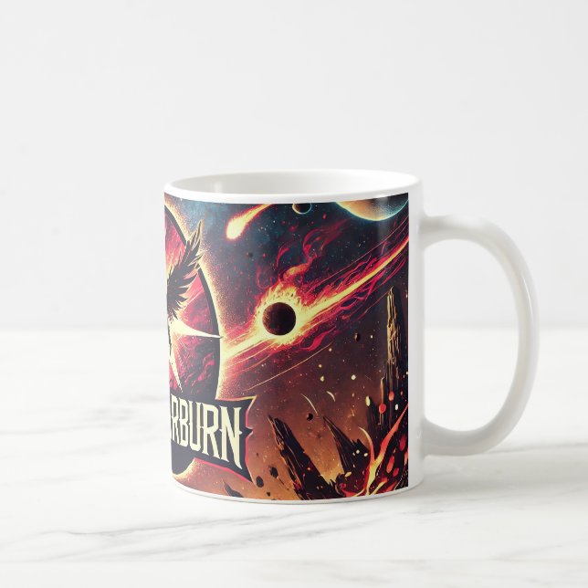 Mug DarkStarBurn - Angel foncé - Coupe de scène spatia (Droite)