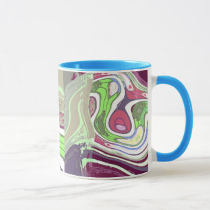 Mug d'art Abstrait / Coupe