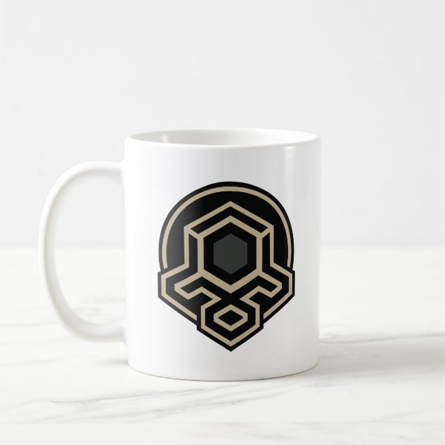 Mug d'art avancé symétrique 3D (Gauche)