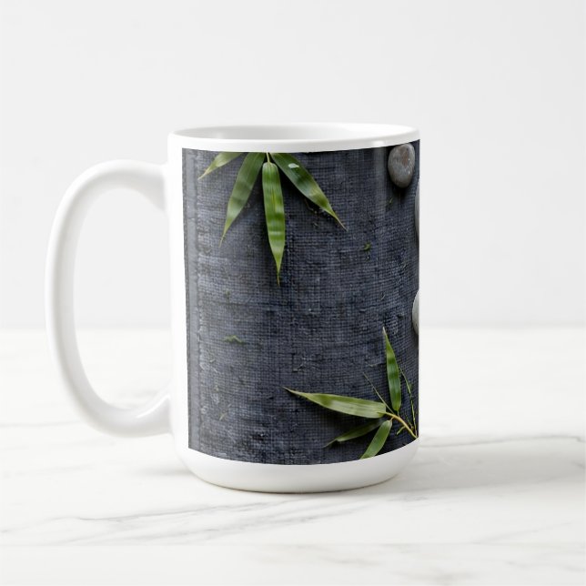 Mug d'art botanique vert (Gauche)