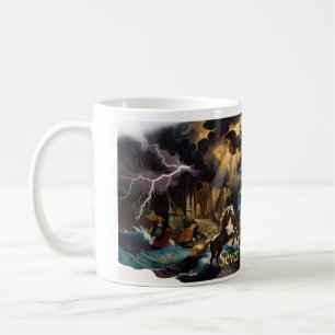 Mug d'art fantastique épique des Sept Mers de Rhye