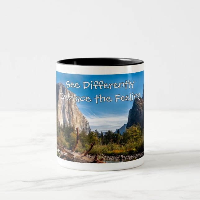 Mug d'art fin — Yosemite - Voir différemment  (Centre)