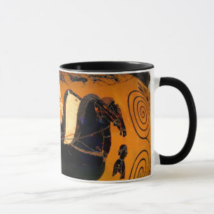 Mug d'art historique grec antique