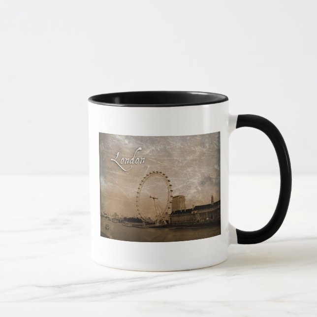 Mug d'art oculaire londonien (Droite)