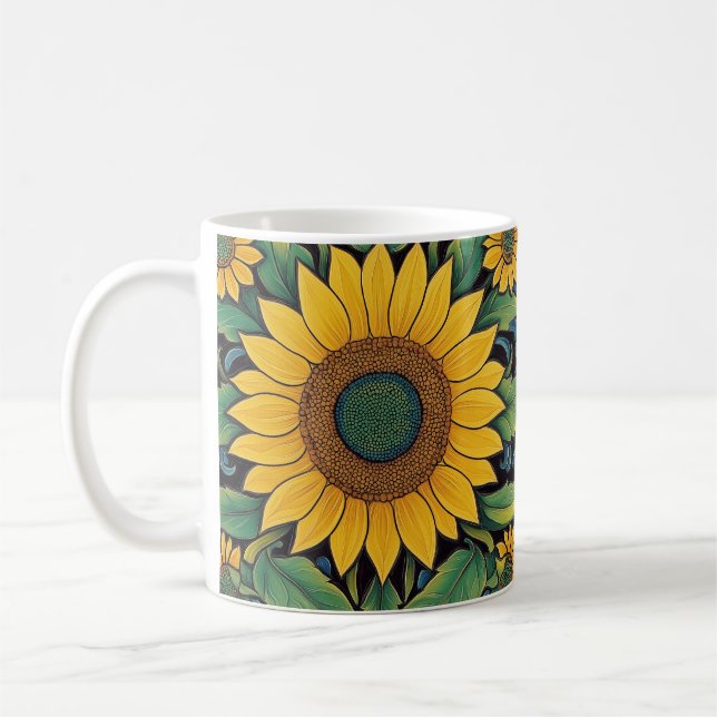 Mug d'art populaire ukrainien (Gauche)