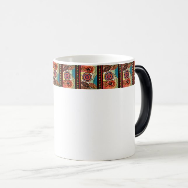 Mug d'art traditionnel éthiopien (Devant droit)