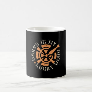 Mug Darts - Darts Est Mon Mot Chanceux