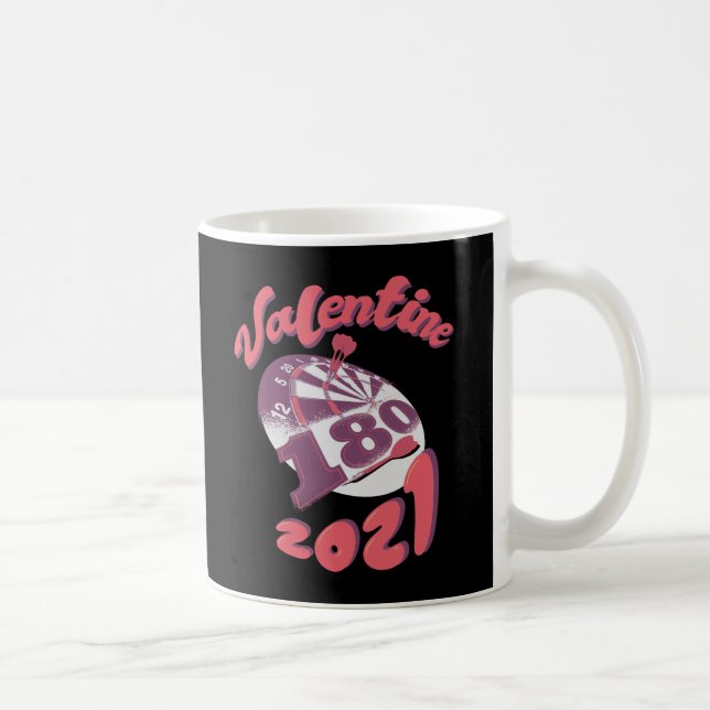 Mug Darts est mon Saint-Valentin 2021 (Droite)