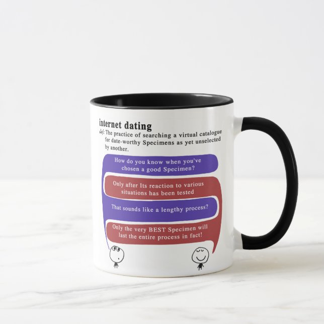 Mug Datation d'Internet (Droite)