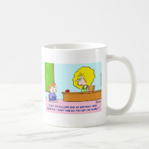Mug date d'anniversaire de professeur