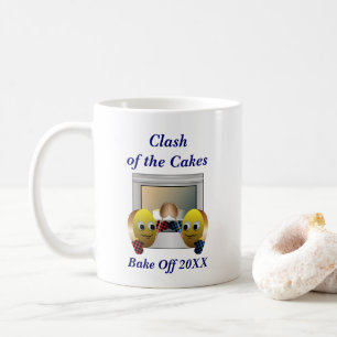 Mug Date de coutume de concours de cuisson de gâteau