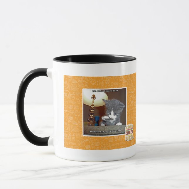 Mug Dats une petite fourrure d'étape je (Gauche)